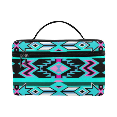 Northeast Journey Cosmetic Bag/Large (Model 1658) Cosmetic Bag e-joyer 