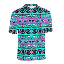 Load image into Gallery viewer, Northeast Journey Men&#39;s All Over Print Polo Shirt (Model T55) Men&#39;s Polo Shirt (Model T55) e-joyer 
