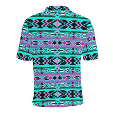 Load image into Gallery viewer, Northeast Journey Men&#39;s All Over Print Polo Shirt (Model T55) Men&#39;s Polo Shirt (Model T55) e-joyer 
