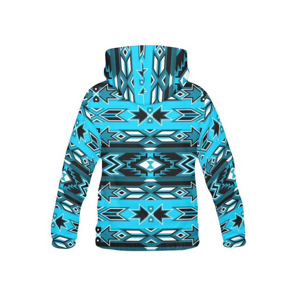 Northern Journey All Over Print Hoodie for Kid (USA Size) (Model H13) All Over Print Hoodie for Kid (H13) e-joyer 