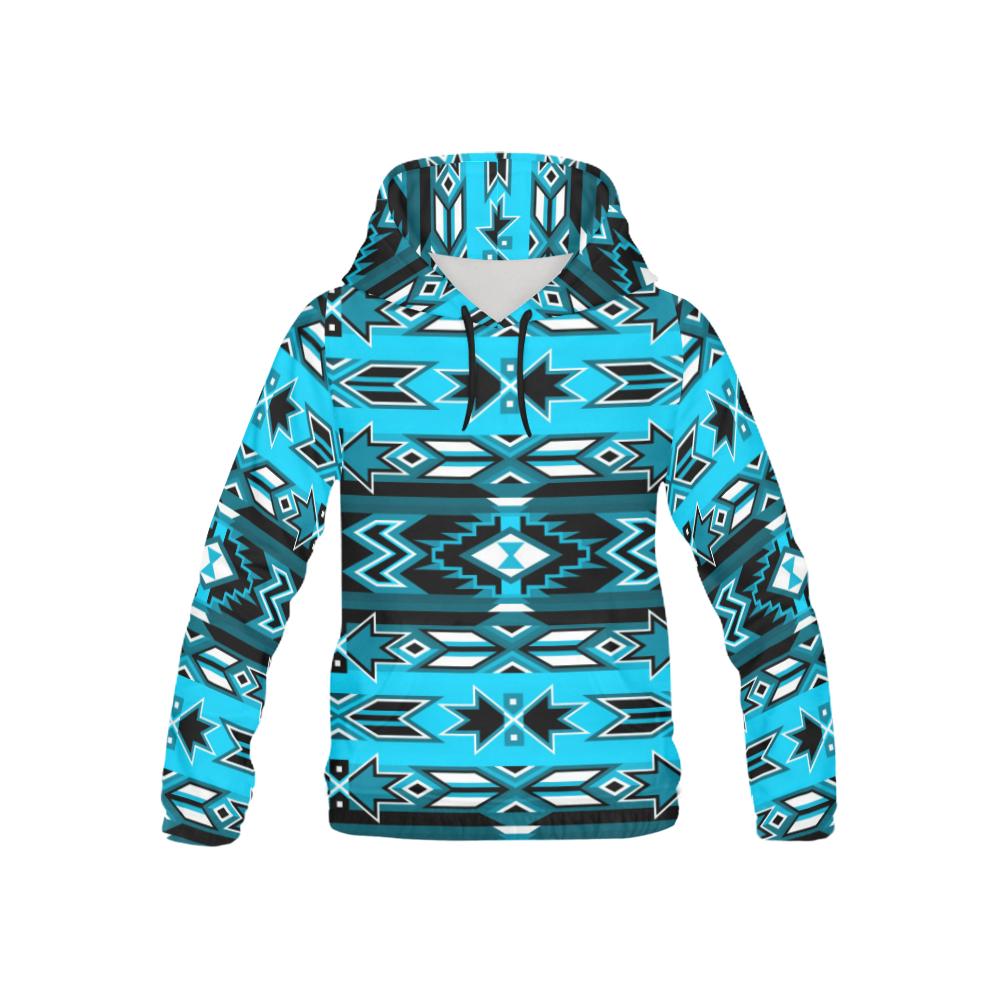 Northern Journey All Over Print Hoodie for Kid (USA Size) (Model H13) All Over Print Hoodie for Kid (H13) e-joyer 