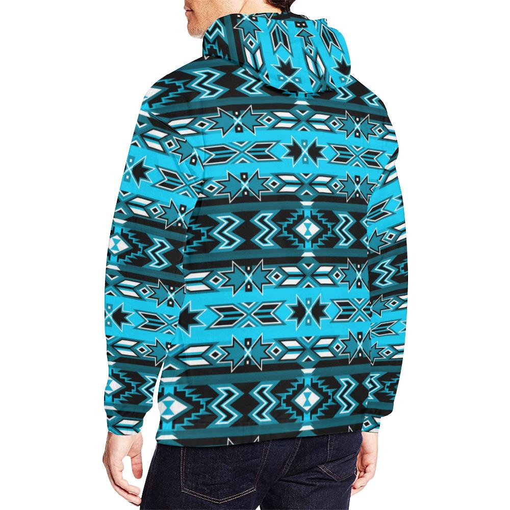Northern Journey All Over Print Hoodie for Men (USA Size) (Model H13) All Over Print Hoodie for Men (H13) e-joyer 