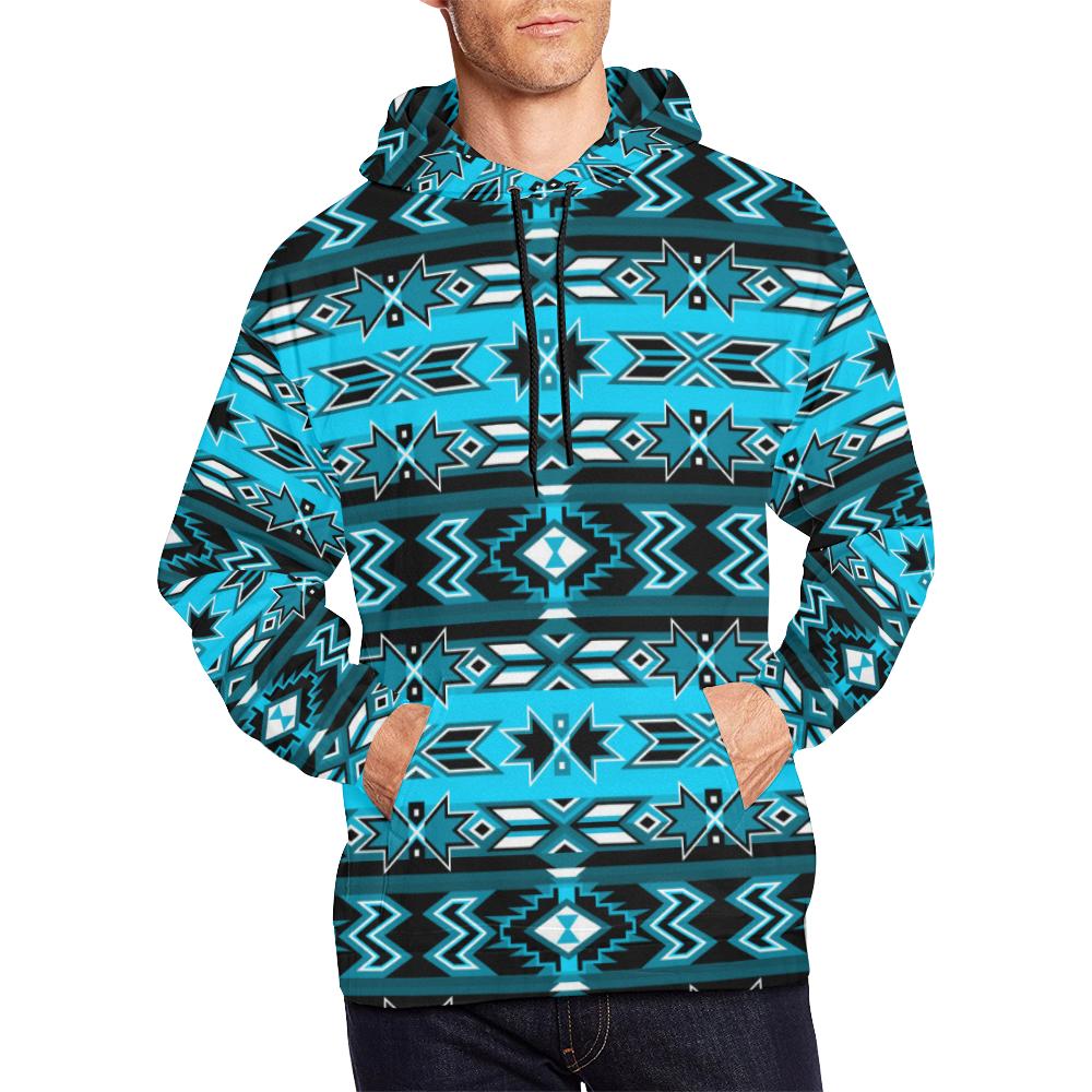 Northern Journey All Over Print Hoodie for Men (USA Size) (Model H13) All Over Print Hoodie for Men (H13) e-joyer 
