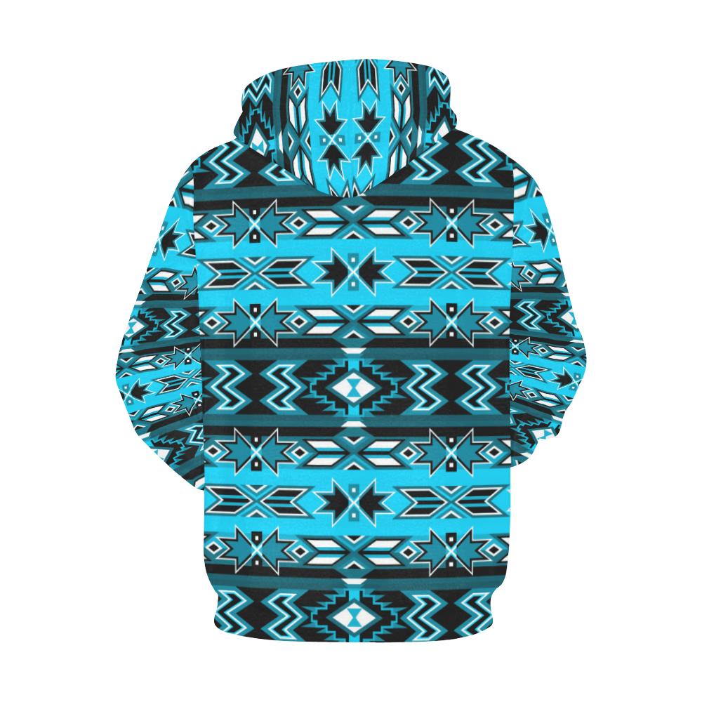 Northern Journey All Over Print Hoodie for Women (USA Size) (Model H13) All Over Print Hoodie for Women (H13) e-joyer 