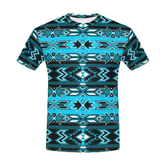Northern Journey All Over Print T-Shirt for Men (USA Size) (Model T40) All Over Print T-Shirt for Men (T40) e-joyer 