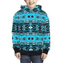 Load image into Gallery viewer, Northern Journey Kids&#39; All Over Print Hoodie (Model H38) Kids&#39; AOP Hoodie (H38) e-joyer 
