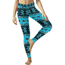 Load image into Gallery viewer, Northern Journey Low Rise Leggings (Invisible Stitch) (Model L05) Low Rise Leggings (Invisible Stitch) (L05) e-joyer 
