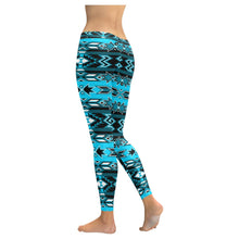 Load image into Gallery viewer, Northern Journey Low Rise Leggings (Invisible Stitch) (Model L05) Low Rise Leggings (Invisible Stitch) (L05) e-joyer 
