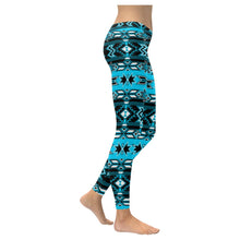 Load image into Gallery viewer, Northern Journey Low Rise Leggings (Invisible Stitch) (Model L05) Low Rise Leggings (Invisible Stitch) (L05) e-joyer 
