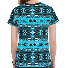 Load image into Gallery viewer, Northern Journey New All Over Print T-shirt for Women (Model T45) New All Over Print T-shirt for Women (T45) e-joyer 
