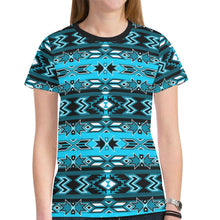 Load image into Gallery viewer, Northern Journey New All Over Print T-shirt for Women (Model T45) New All Over Print T-shirt for Women (T45) e-joyer 
