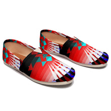 Load image into Gallery viewer, Northwest Ribbonwork Bustles Casual Unisex Slip On Shoe Herman 
