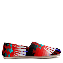 Load image into Gallery viewer, Northwest Ribbonwork Bustles Casual Unisex Slip On Shoe Herman 
