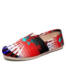 Load image into Gallery viewer, Northwest Ribbonwork Bustles Casual Unisex Slip On Shoe Herman 
