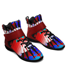 Load image into Gallery viewer, Northwest Ribbonwork Bustles Ipottaa Basketball / Sport High Top Shoes 49 Dzine 
