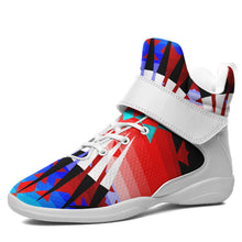 Load image into Gallery viewer, Northwest Ribbonwork Bustles Ipottaa Basketball / Sport High Top Shoes 49 Dzine 
