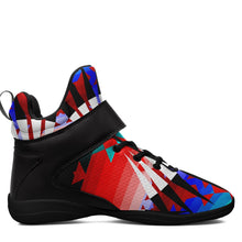 Load image into Gallery viewer, Northwest Ribbonwork Bustles Ipottaa Basketball / Sport High Top Shoes 49 Dzine 
