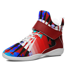 Load image into Gallery viewer, Northwest Ribbonwork Bustles Ipottaa Basketball / Sport High Top Shoes 49 Dzine 
