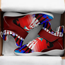 Load image into Gallery viewer, Northwest Ribbonwork Bustles Ipottaa Basketball / Sport High Top Shoes 49 Dzine 
