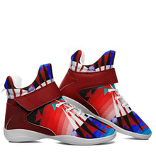 Load image into Gallery viewer, Northwest Ribbonwork Bustles Ipottaa Basketball / Sport High Top Shoes 49 Dzine 
