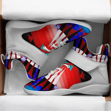 Load image into Gallery viewer, Northwest Ribbonwork Bustles Ipottaa Basketball / Sport High Top Shoes 49 Dzine 
