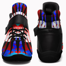 Load image into Gallery viewer, Northwest Ribbonwork Bustles Ipottaa Basketball / Sport High Top Shoes 49 Dzine 
