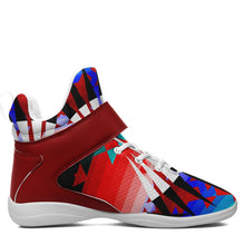 Load image into Gallery viewer, Northwest Ribbonwork Bustles Ipottaa Basketball / Sport High Top Shoes 49 Dzine 
