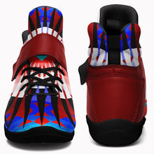 Load image into Gallery viewer, Northwest Ribbonwork Bustles Ipottaa Basketball / Sport High Top Shoes 49 Dzine 
