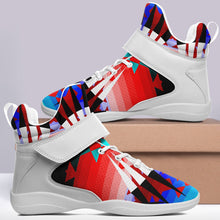 Load image into Gallery viewer, Northwest Ribbonwork Bustles Ipottaa Basketball / Sport High Top Shoes 49 Dzine 
