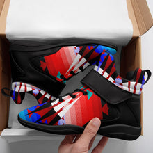 Load image into Gallery viewer, Northwest Ribbonwork Bustles Ipottaa Basketball / Sport High Top Shoes 49 Dzine 
