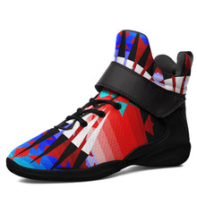 Load image into Gallery viewer, Northwest Ribbonwork Bustles Ipottaa Basketball / Sport High Top Shoes 49 Dzine 
