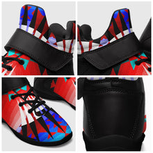 Load image into Gallery viewer, Northwest Ribbonwork Bustles Ipottaa Basketball / Sport High Top Shoes 49 Dzine 
