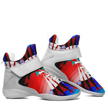 Load image into Gallery viewer, Northwest Ribbonwork Bustles Ipottaa Basketball / Sport High Top Shoes 49 Dzine 
