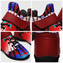 Load image into Gallery viewer, Northwest Ribbonwork Bustles Ipottaa Basketball / Sport High Top Shoes 49 Dzine 
