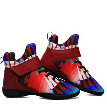 Load image into Gallery viewer, Northwest Ribbonwork Bustles Kid&#39;s Ipottaa Basketball / Sport High Top Shoes 49 Dzine 
