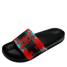 Load image into Gallery viewer, Northwest Ribbonwork Bustles Slide Sandals 49 Dzine 
