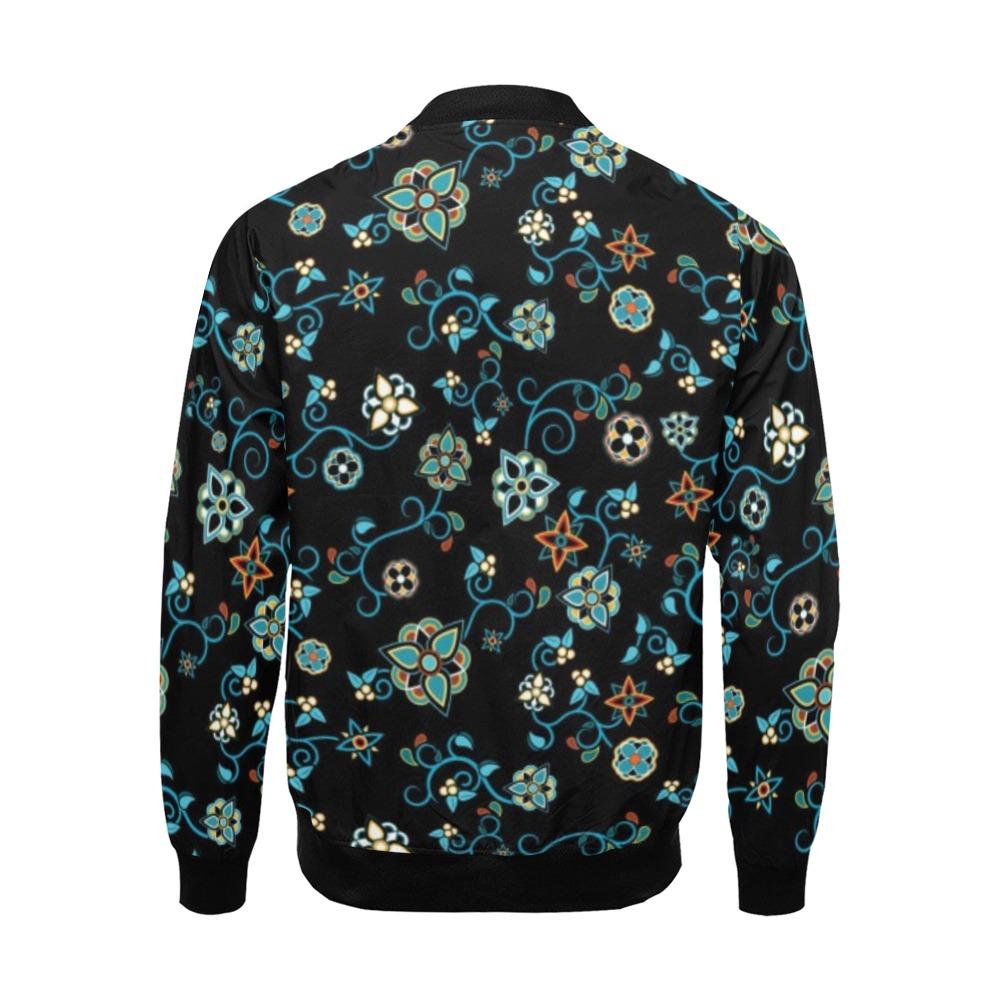 Ocean Bloom All Over Print Bomber Jacket for Men (Model H19) Jacket e-joyer 