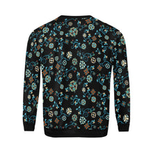 Load image into Gallery viewer, Ocean Bloom All Over Print Crewneck Sweatshirt for Men (Model H18) shirt e-joyer 
