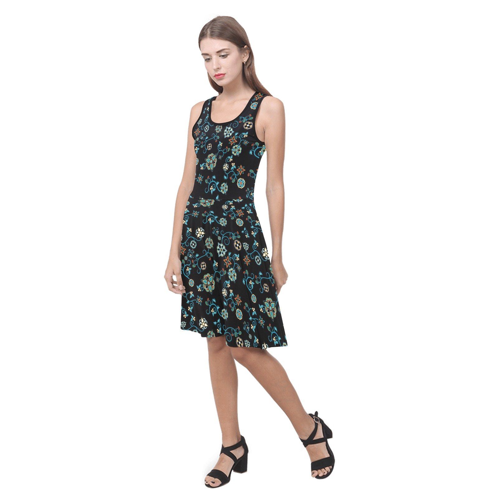 Ocean Bloom Atalanta Sundress (Model D04) Atalanta Sundress (D04) e-joyer 