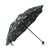 Load image into Gallery viewer, Ocean Bloom Foldable Umbrella (Model U01) Foldable Umbrella e-joyer 
