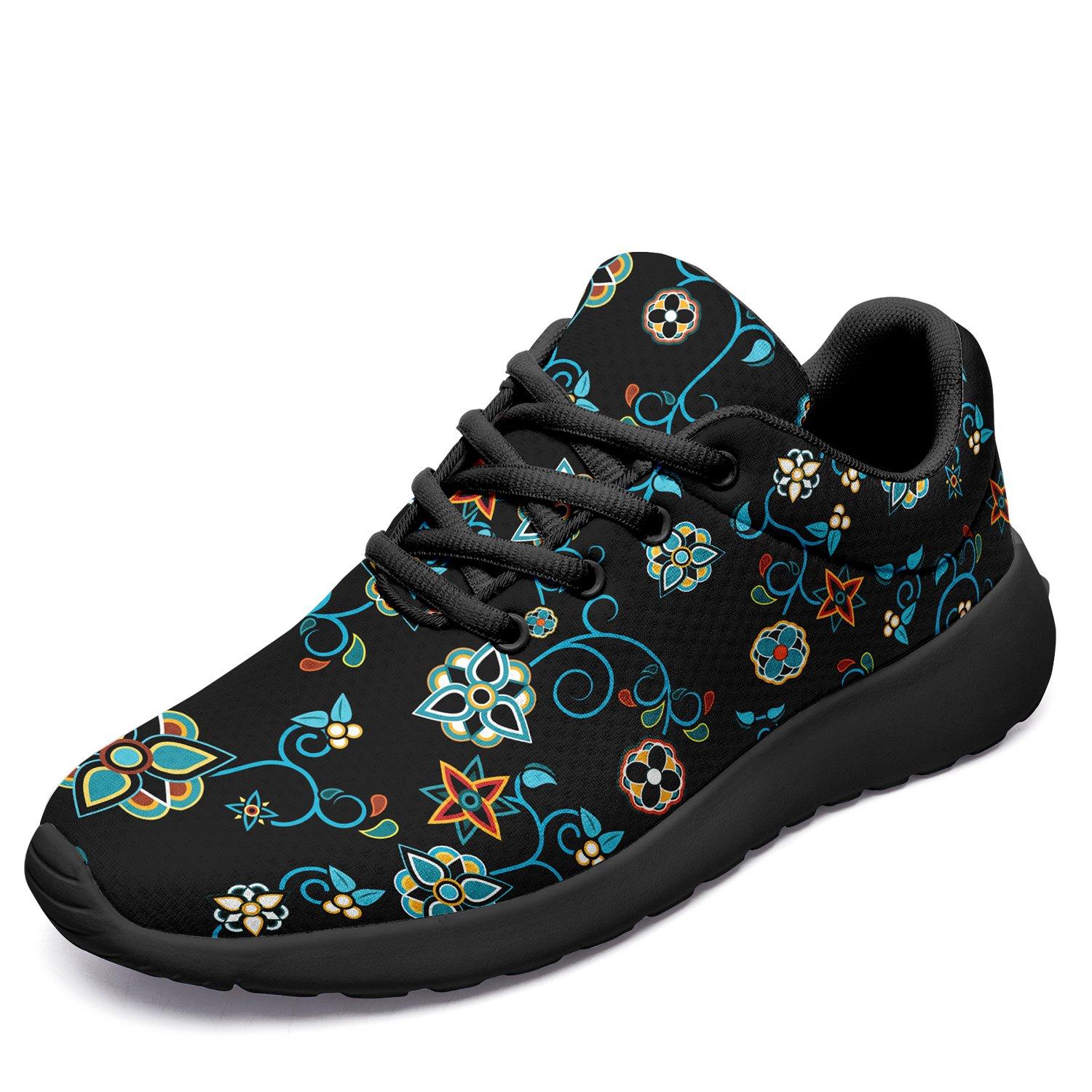 Ocean Bloom Ikkaayi Sport Sneakers ikkaayi Herman US Women 4.5 / US Youth 3.5 / EUR 35 Black Sole 