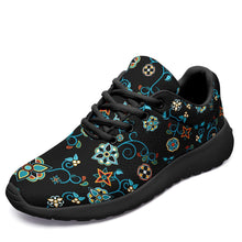 Load image into Gallery viewer, Ocean Bloom Ikkaayi Sport Sneakers ikkaayi Herman US Women 4.5 / US Youth 3.5 / EUR 35 Black Sole 
