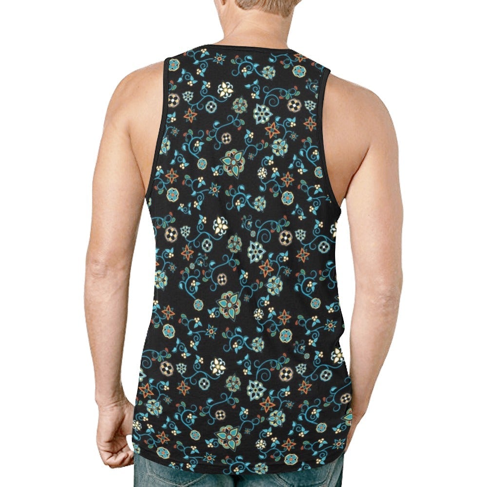 Ocean Bloom New All Over Print Tank Top for Men (Model T46) New All Over Print Tank Top for Men (T46) e-joyer 