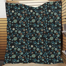 Load image into Gallery viewer, Ocean Bloom Quilt 70&quot;x80&quot; Quilt 70&quot;x80&quot; e-joyer 
