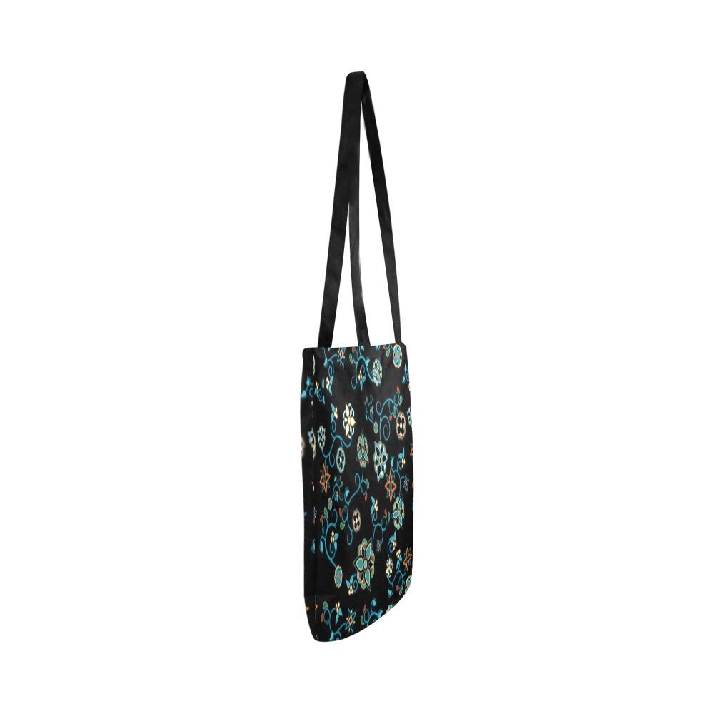 Ocean Bloom Reusable Shopping Bag Model 1660 (Two sides) Shopping Tote Bag (1660) e-joyer 