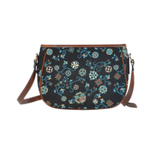 Load image into Gallery viewer, Ocean Bloom Saddle Bag/Large (Model 1649) Saddle Bag/Large e-joyer 
