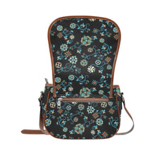 Load image into Gallery viewer, Ocean Bloom Saddle Bag/Large (Model 1649) Saddle Bag/Large e-joyer 
