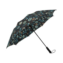 Load image into Gallery viewer, Ocean Bloom Semi-Automatic Foldable Umbrella (Model U05) Semi-Automatic Foldable Umbrella e-joyer 
