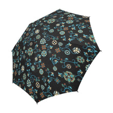 Load image into Gallery viewer, Ocean Bloom Semi-Automatic Foldable Umbrella (Model U05) Semi-Automatic Foldable Umbrella e-joyer 
