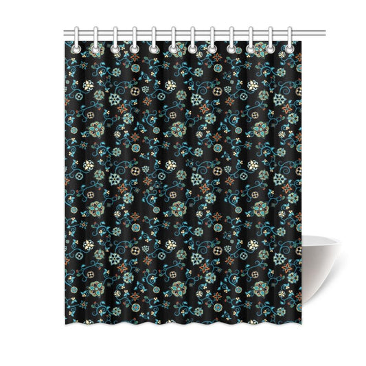 Ocean Bloom Shower Curtain 60"x72" Shower Curtain 60"x72" e-joyer 